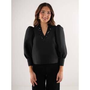 NEW EMILY MCCARTHY hampton top in midnight